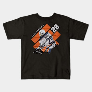 leon draisaitl stripes Kids T-Shirt